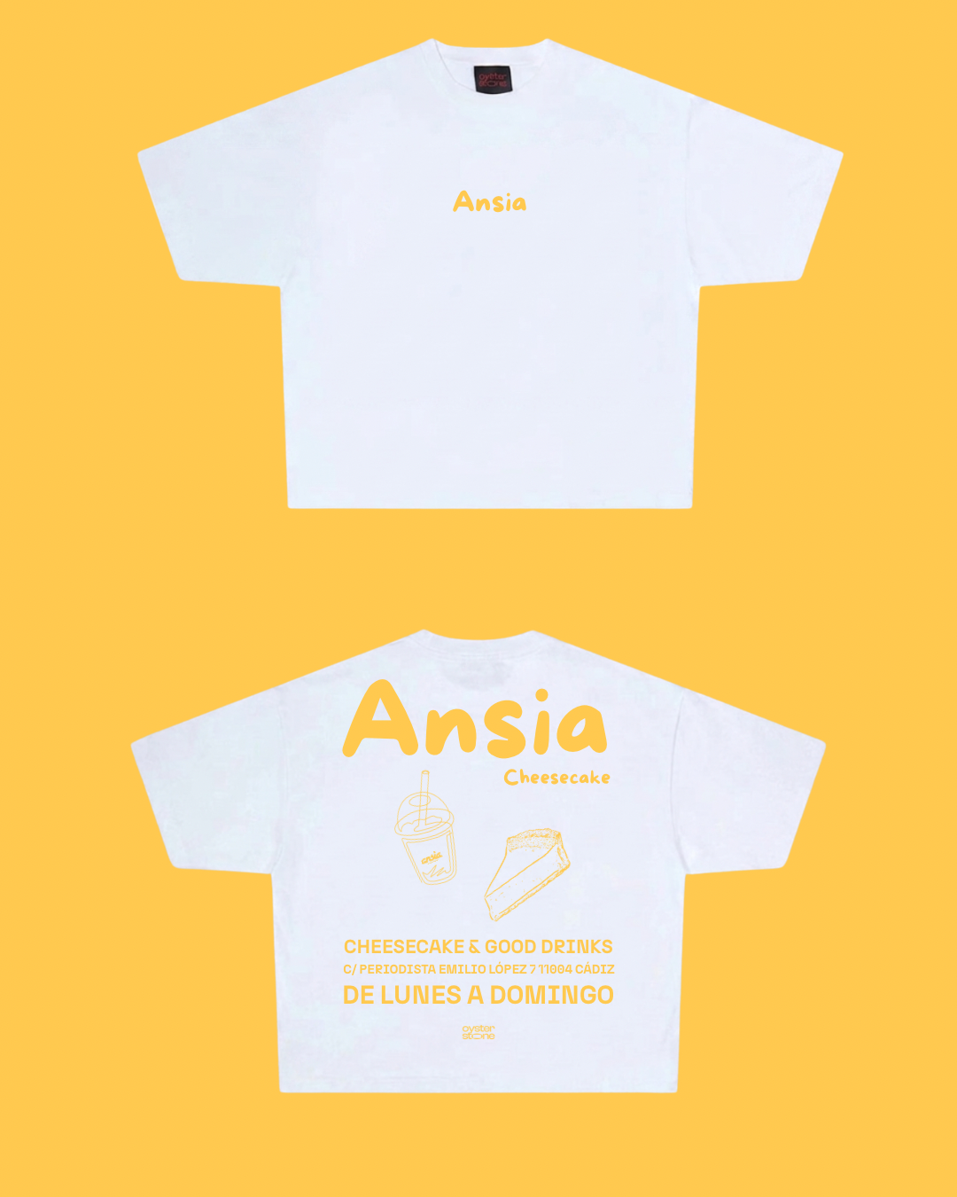 Ansia Cheesecake Oversize Tee