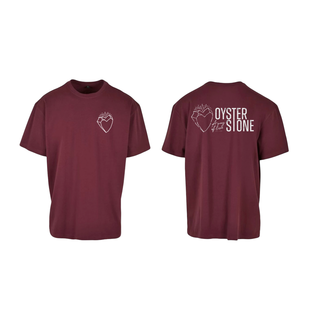 A NEW ERA OVERSIZE BURGUNDY