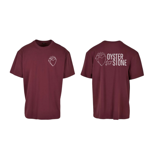 A NEW ERA OVERSIZE BURGUNDY