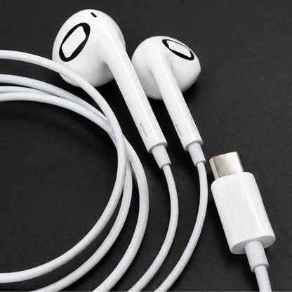 Auriculares Donde Sonaban con el cable recogido, sobre fondo negro
