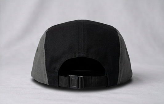 Gorra Oyster Stone 5 paneles - vista trasera